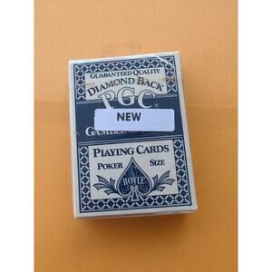 1983 HOYLE PLAYING CARDS | DIAMOND BACK | PGC | UNOPENED |‎ | FULL DECK